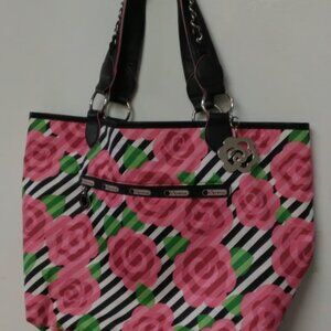 collectible Tijuana Rose tote, reversible